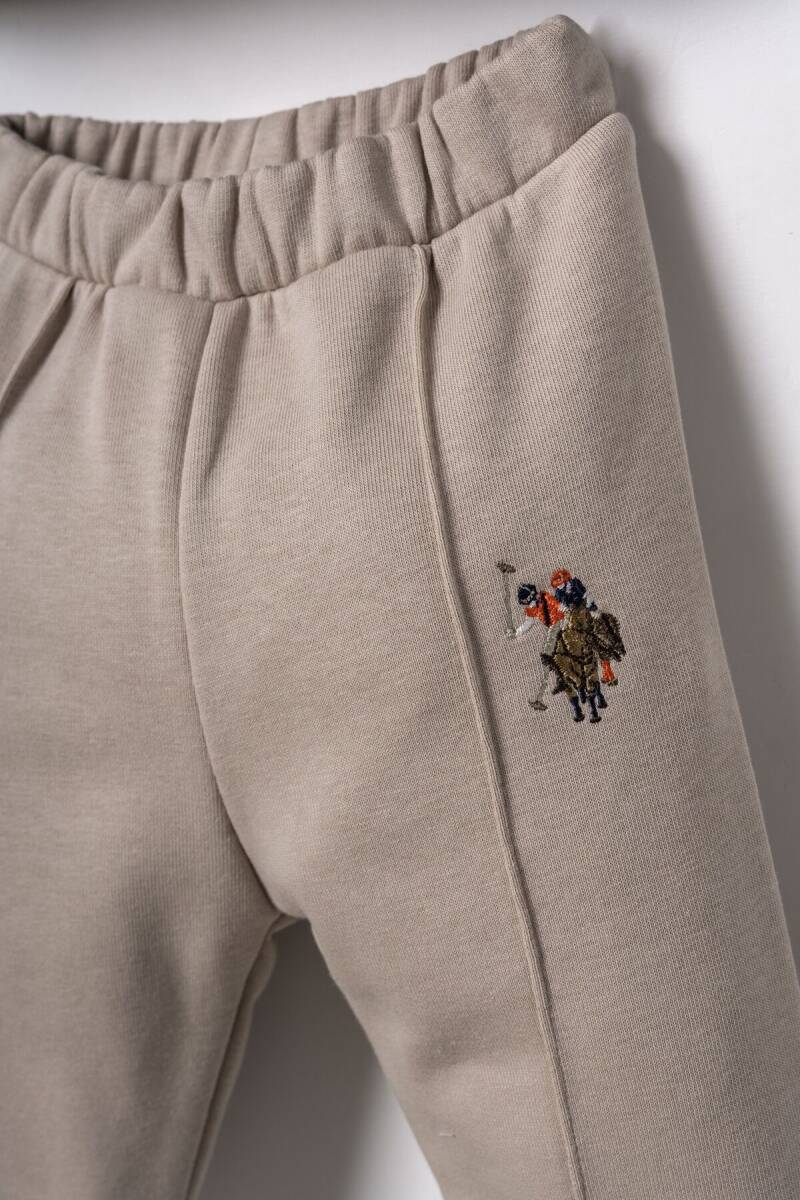 U.S. Polo Assn. Erkek Bebek Nakışlı Sarı Uzun Kol Pijama Takım USB3170-C-V2 - 3