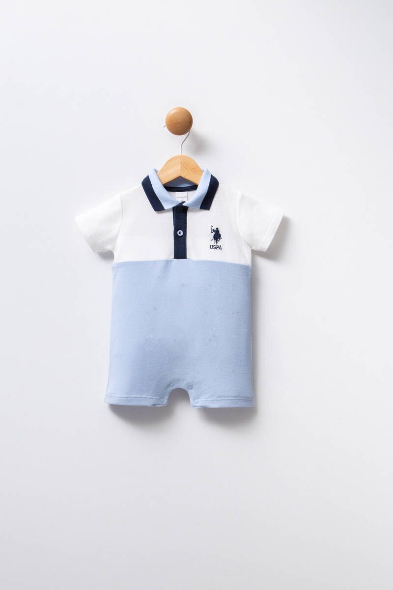 U.S. Polo Assn. Erkek Bebek Mavi Tulum