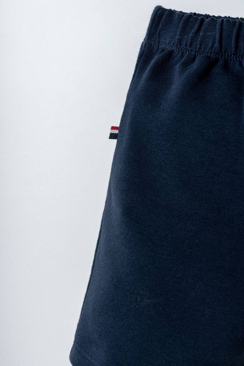 U.S. Polo Assn. Erkek Bebek %100 Pamuk Polo Yaka Nakışlı Yazlık Regular Fit Yeşil Bebek Takımı USB2885-C-V3 - 3
