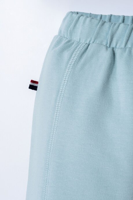 U.S. Polo Assn. Erkek Bebek Pamuklu Bisiklet Yaka Nakışlı Yazlık Regular Fit Yeşil Bebek Takımı USB2916-C-V4 - 5