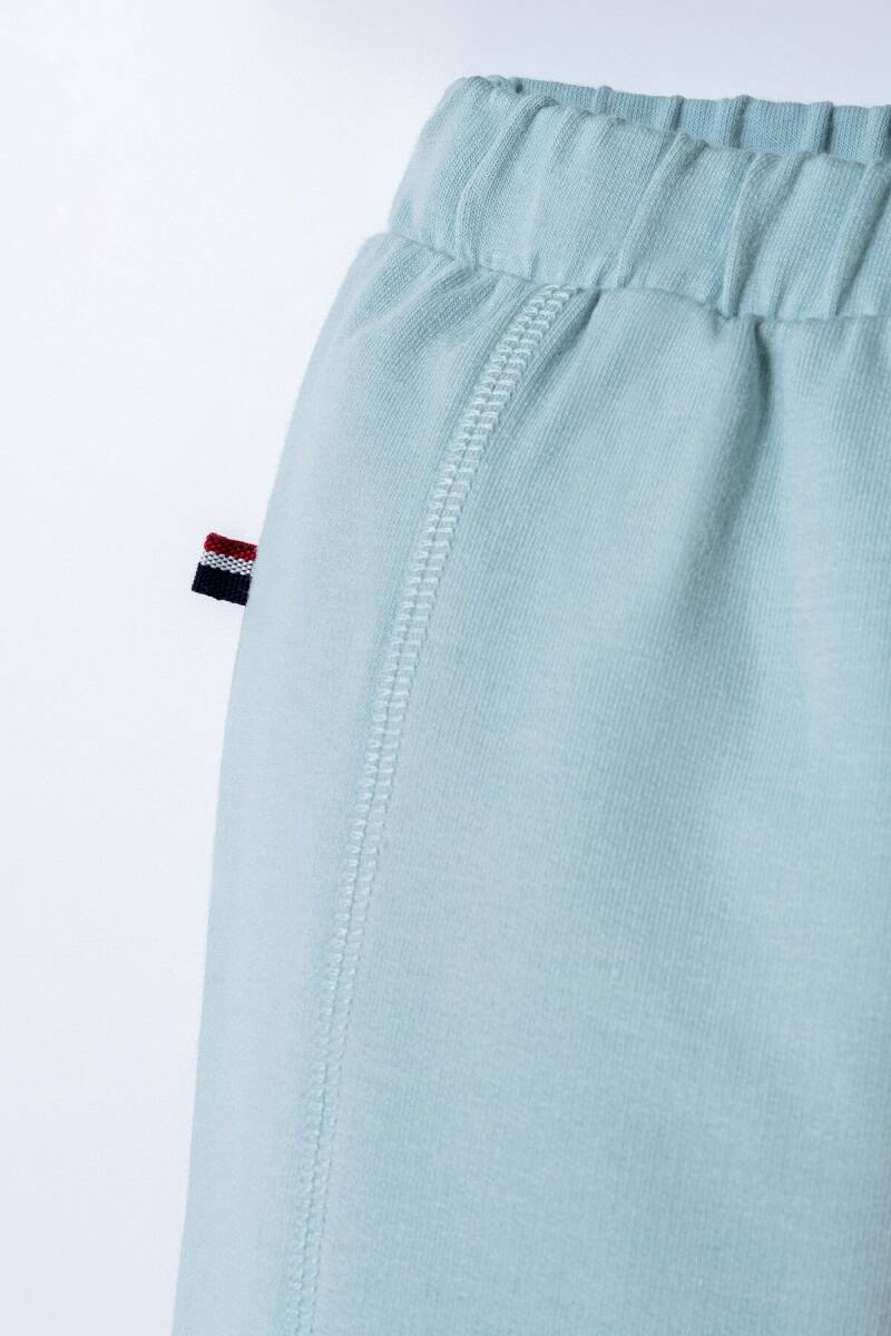 U.S. Polo Assn. Erkek Bebek Pamuklu Bisiklet Yaka Nakışlı Yazlık Regular Fit Yeşil Bebek Takımı USB2916-C-V4 - 5