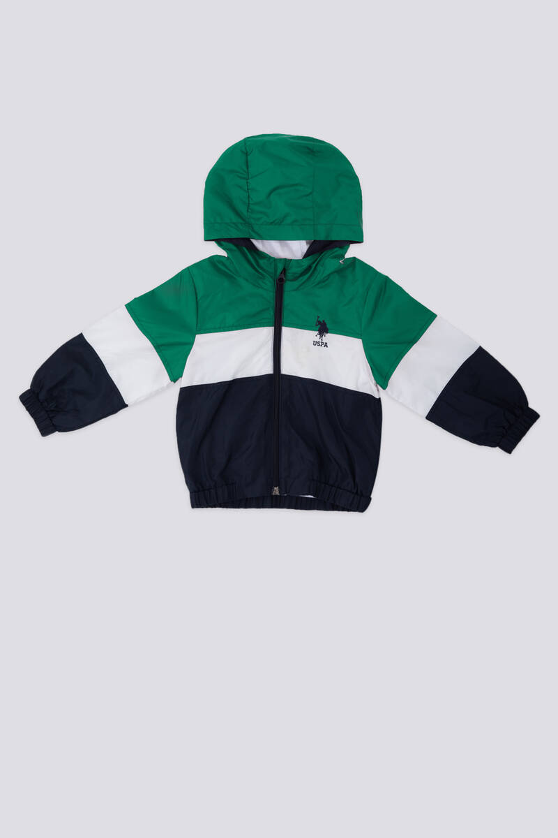 U.S. Polo Assn. Erkek Bebek Yeşil Bebek Mont
