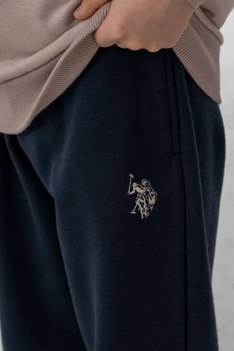 U.S. Polo Assn. Erkek Çocuk Baskılı Sarı Uzun Kol Eşofman Takımı US2608-C-V2 - 3