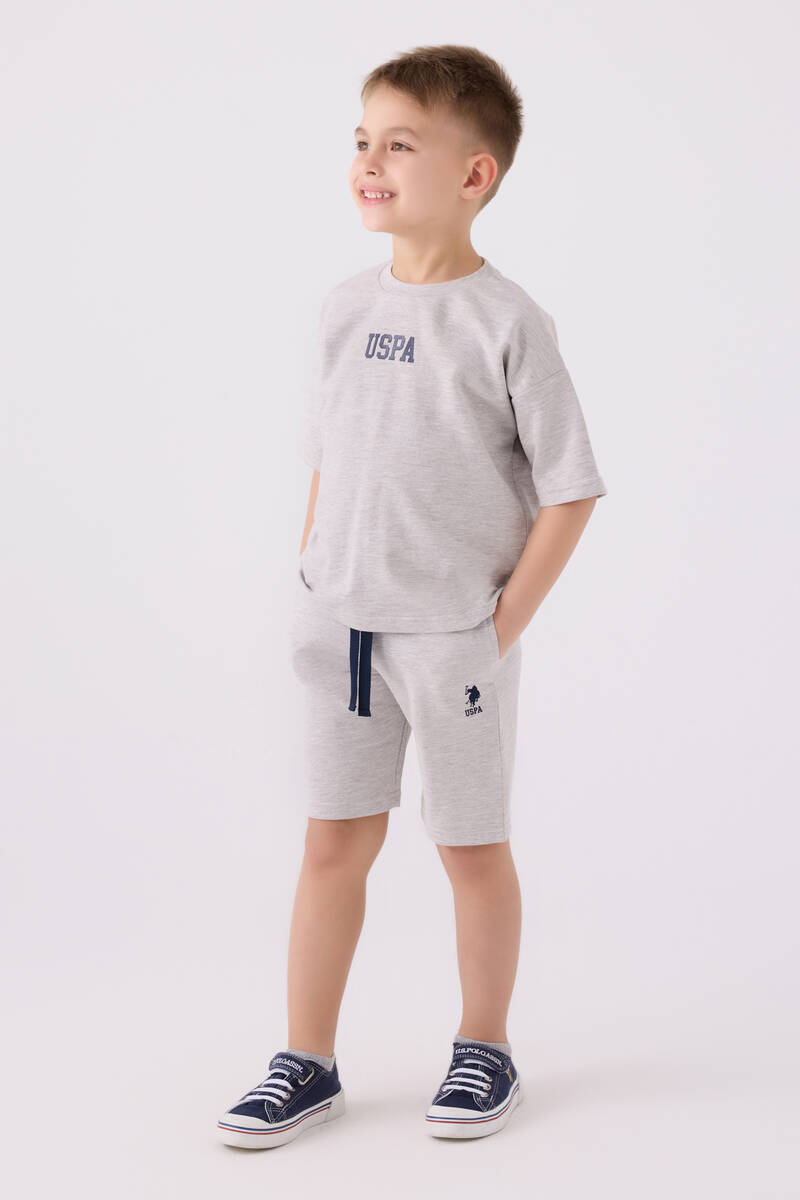 U.S. Polo Assn. Erkek Çocuk Kahverengi Bermuda Takım U.S. Polo Assn. Erkek Çocuk Kahverengi Bermuda Takım