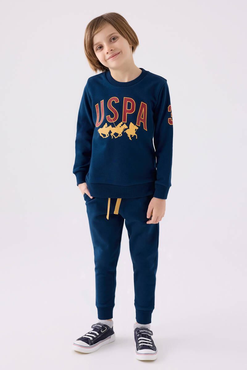 U.S. Polo Assn. Erkek Çocuk Lacivert Eşofman Takımı U.S. Polo Assn. Erkek Çocuk Lacivert Eşofman Takımı