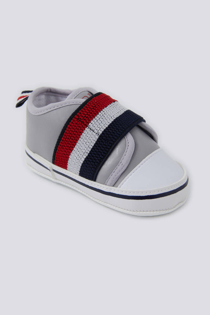U.S. Polo Assn Erkek Bebek Gri Ayakkabı