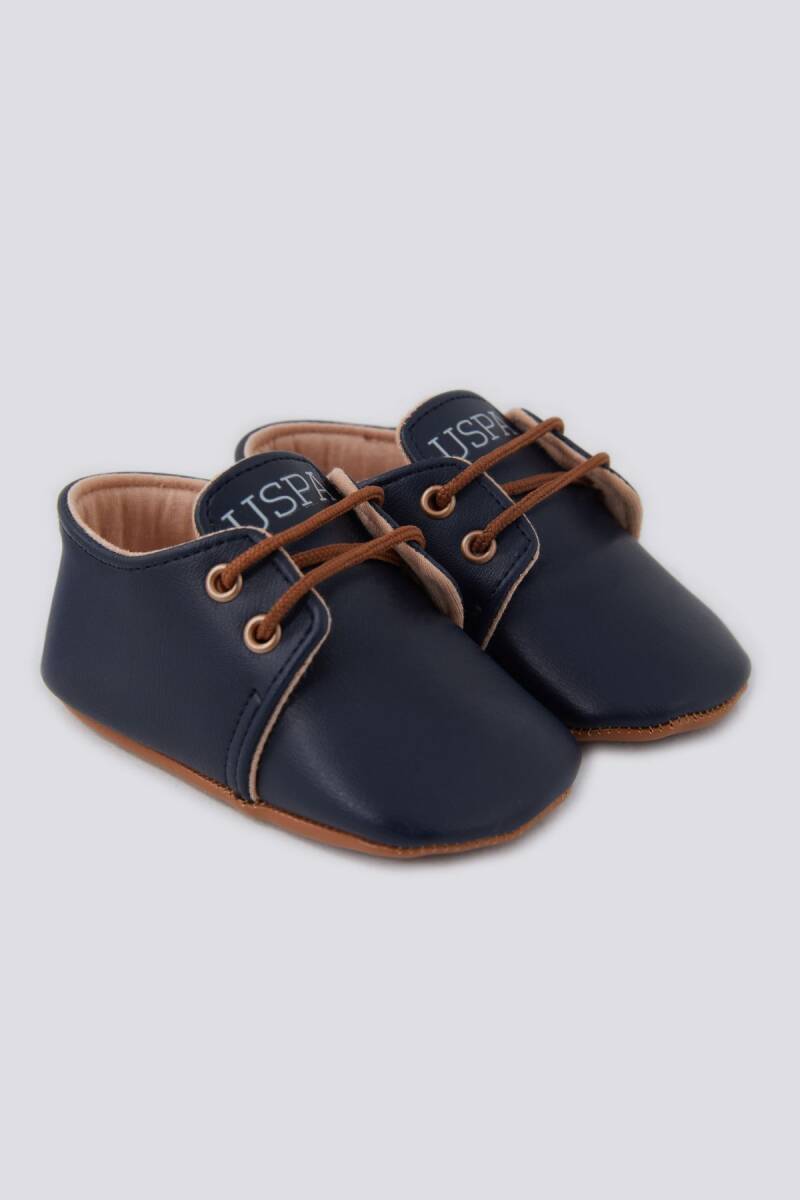 U.S. Polo Assn. Erkek Bebek Pamuklu Pigment Baskılı Yazlık Regular Fit Lacivert Ayakkabı USB1302-B-V4 - 2