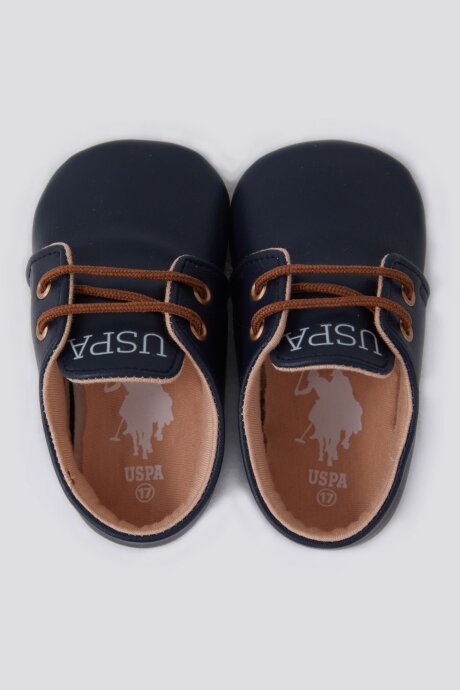 U.S. Polo Assn. Erkek Bebek Pamuklu Pigment Baskılı Yazlık Regular Fit Lacivert Ayakkabı USB1302-B-V4 - 4