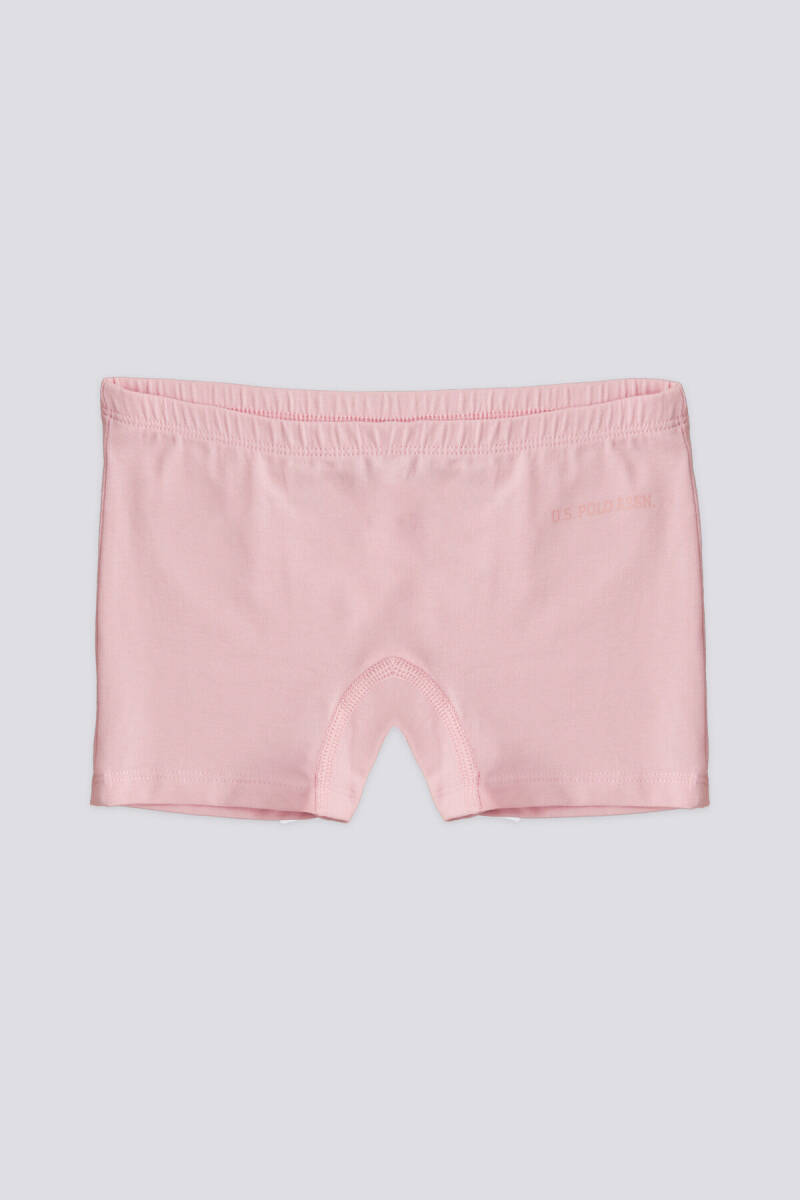 U.S. Polo Assn. Kız Çocuk Pigment Baskılı Yazlık Regular Fit Mor Boxer US1679-C-V1 - 3