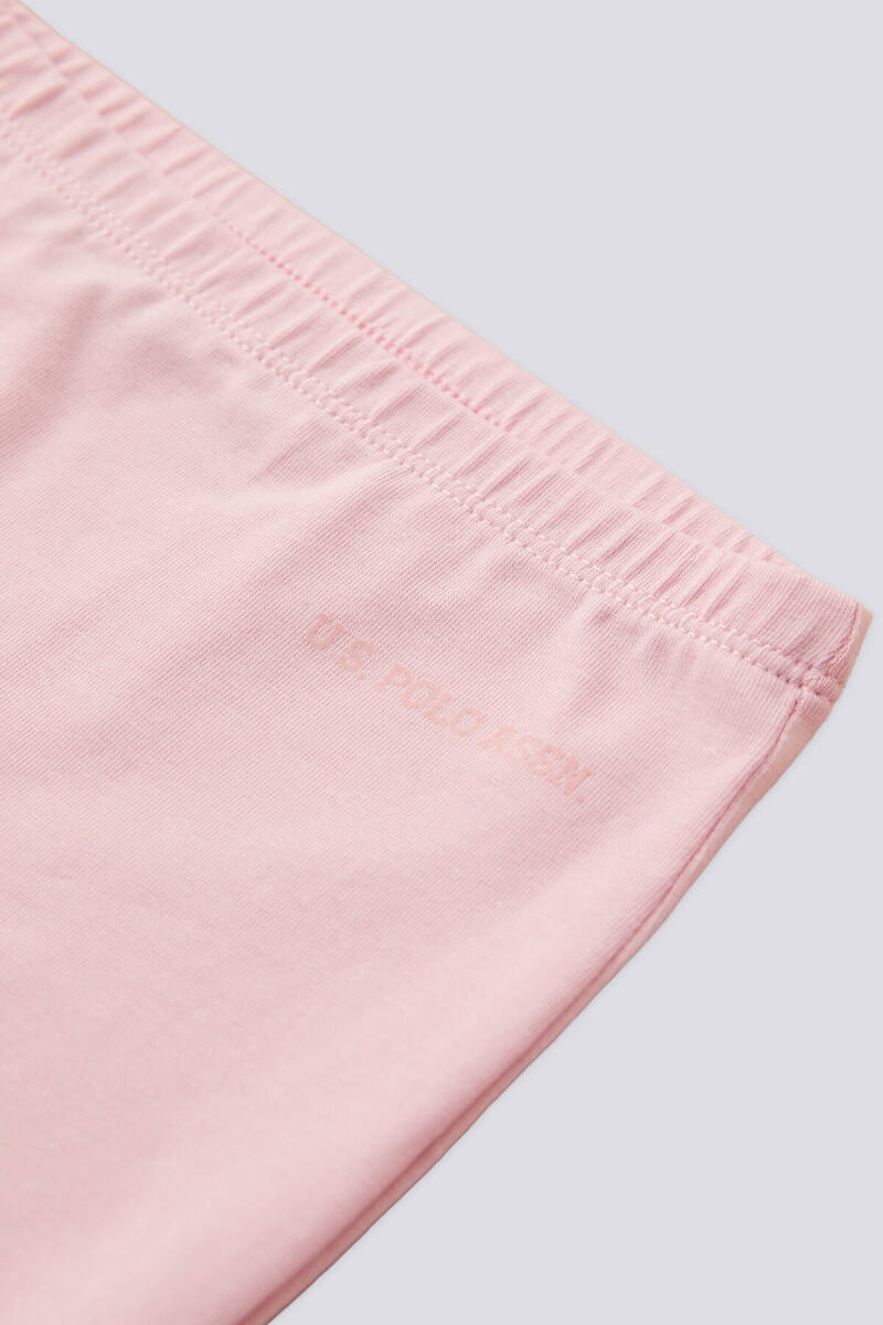 U.S. Polo Assn. Kız Çocuk Pigment Baskılı Yazlık Regular Fit Mor Boxer US1679-C-V1 - 5