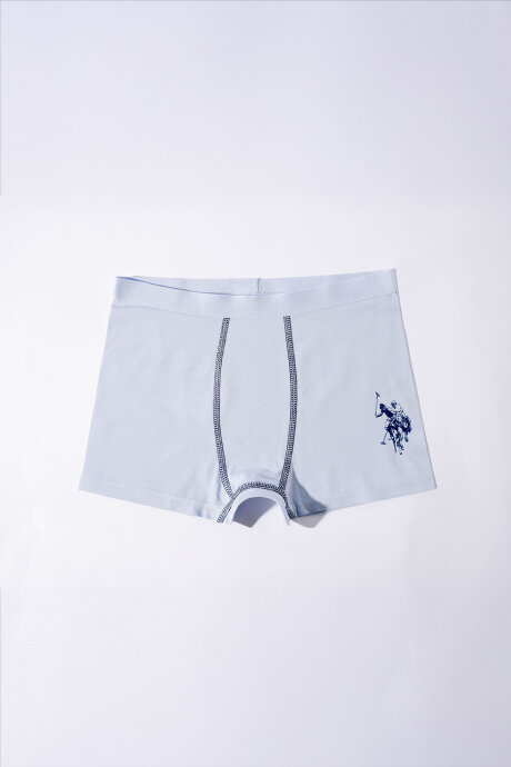 U.S. Polo Assn. Erkek Çocuk Pamuklu Kışlık Regular Fit Lacivert Boxer US2252-C-V1 - 3
