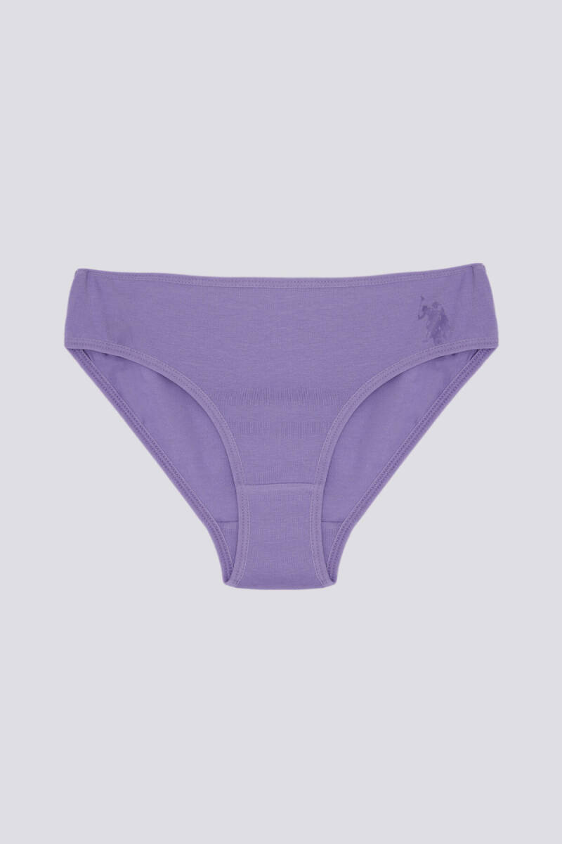U.S. Polo Assn. Kız Çocuk Pigment Baskılı Yazlık Regular Fit Yeşil Külot US1678-C-V1 - 4