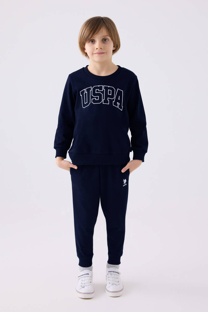 U.S. Polo Assn. Erkek Çocuk Lacivert Eşofman Takımı