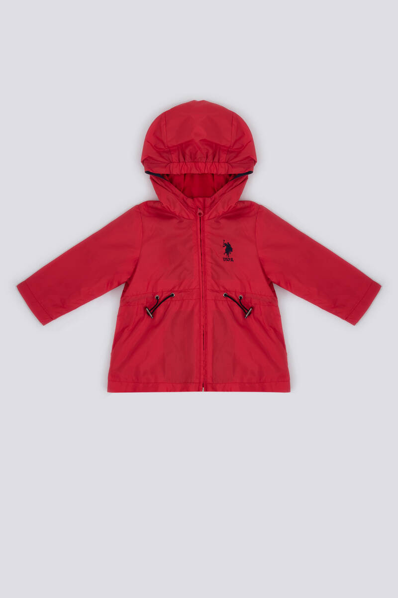 U.S. Polo Assn. Kız Bebek Kırmızı Bebek Mont U.S. Polo Assn. Kız Bebek Kırmızı Bebek Mont
