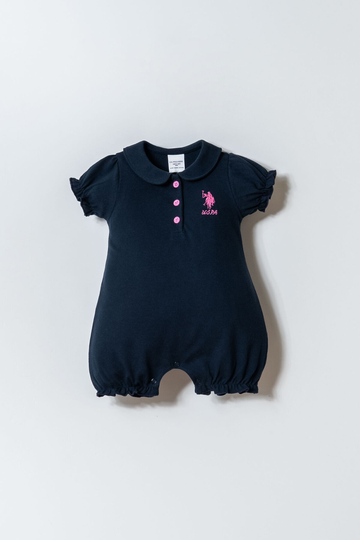 U.S. Polo Assn. Kız Bebek Lacivert Tulum