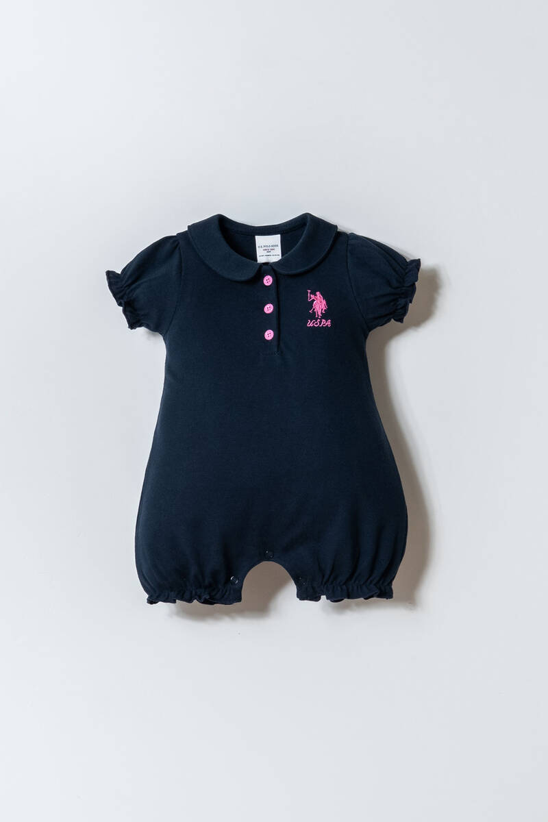 U.S. Polo Assn. Kız Bebek Lacivert Tulum