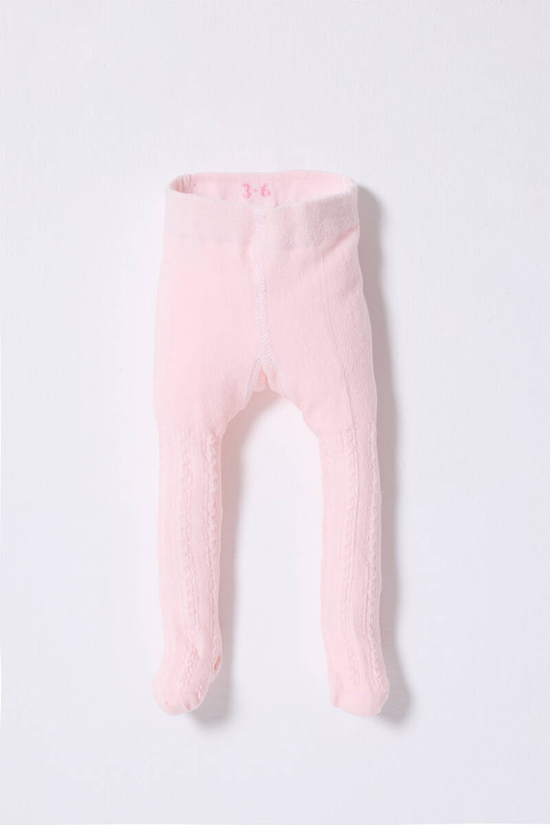 U.S. Polo Assn. Kız Bebek Baskısız Yazlık Regular Fit Pembe Çorap USB1330-B-V2 - 4