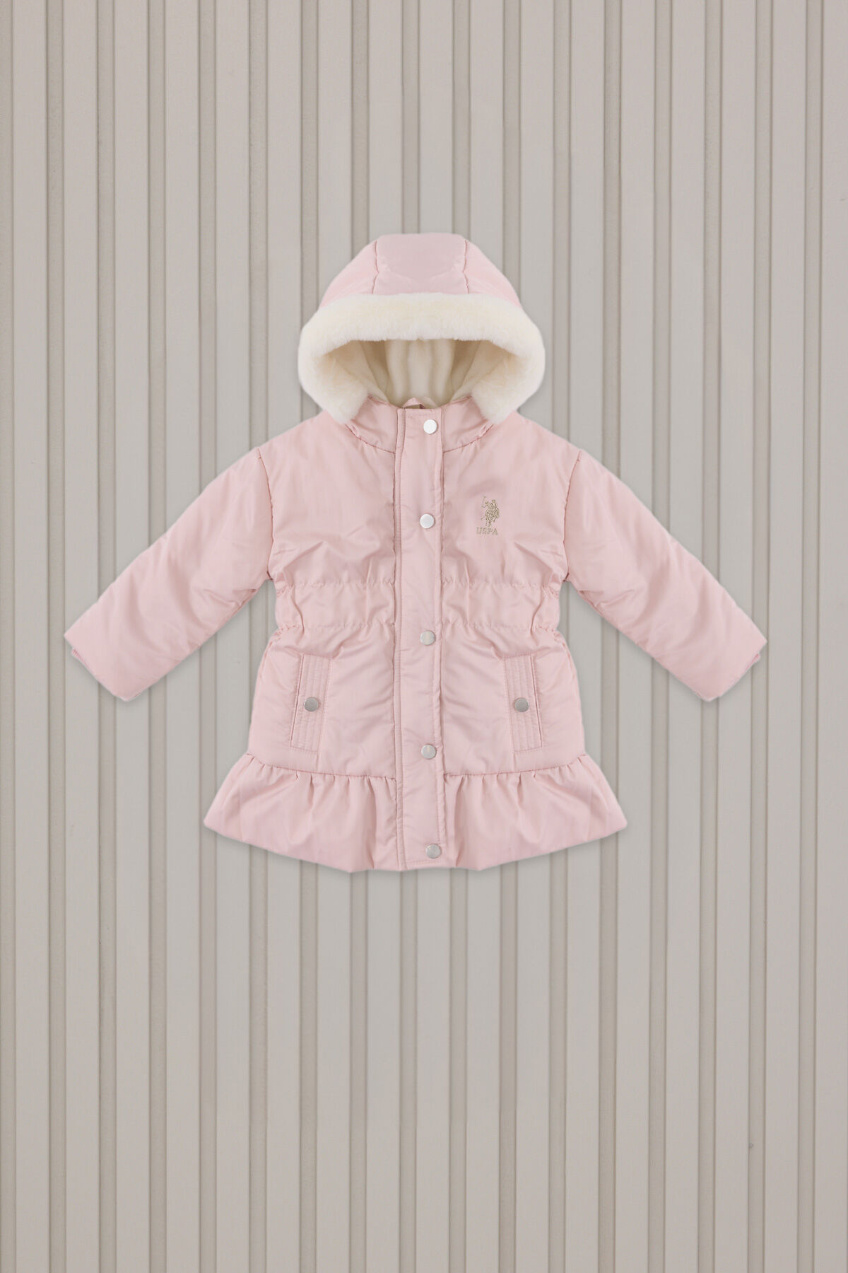 U.S. Polo Assn Kız Bebek Pembe Mont 