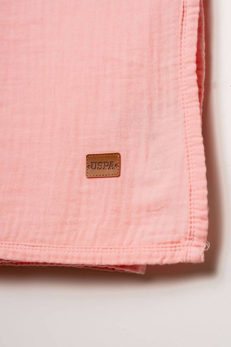 U.S. Polo Assn. Kız Bebek Yazlık Regular Fit Pembe Battaniye USB3045-C-V2 - 3