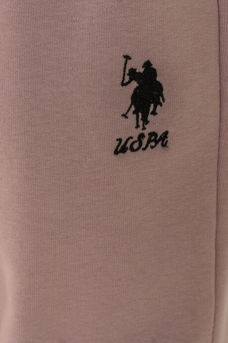 U.S. Polo Assn. Kız Çocuk Baskılı Pembe Uzun Kol Eşofman Takımı US2719-C-V2 - 6
