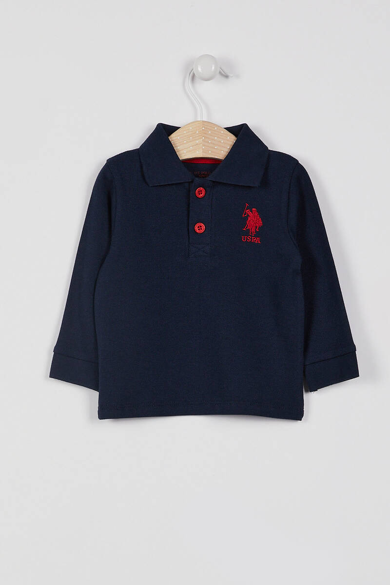 U.S. Polo Assn Erkek Bebek Sarı Sweatshirt