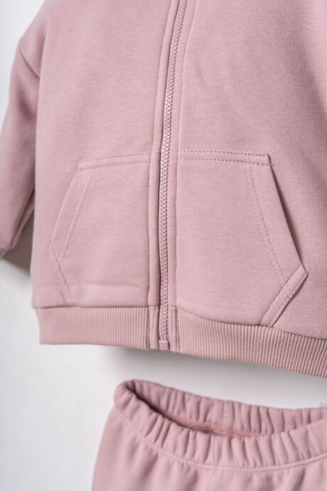 U.S. Polo Assn. Nakışlı Kız Bebek Pembe Uzun Kol Pijama Takım USB3246-C-V4 - 5