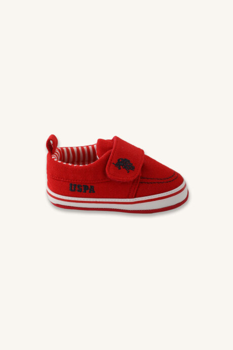 U.S. Polo Assn. Kız Bebek Kışlık Regular Fit Kırmızı Ayakkabı USB1810-B-V1 