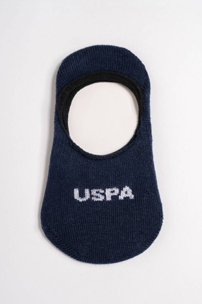 U.S. Polo Assn. Erkek Bebek Pamuklu Pigment Baskılı Yazlık Regular Fit Beyaz Çorap USB2601-C-V1 - 6