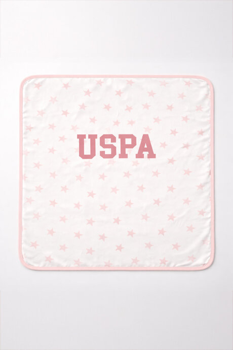 U.S. Polo Assn. Kız Bebek Kışlık Regular Fit Beyaz Mendil USB2654-C-V1