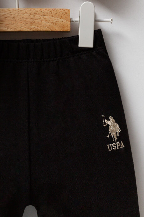 U.S. Polo Assn. Erkek Bebek Pamuklu Kışlık Regular Fit Krem Bebek Takımı USB2575-C-V1 - 3