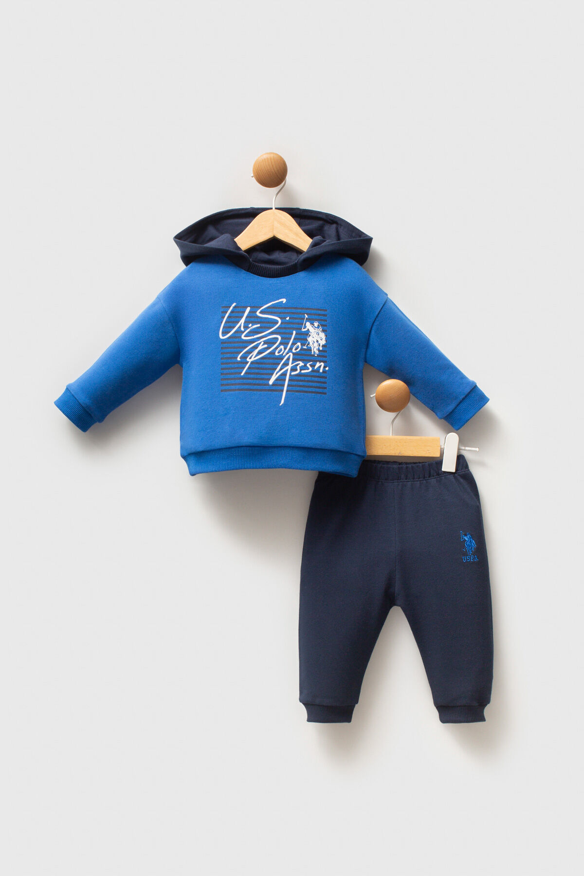 U.S. Polo Assn Erkek Bebek Mavi Takım