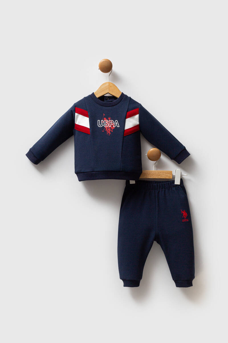 U.S. Polo Assn Erkek Bebek Lacivert Bebek Takımları