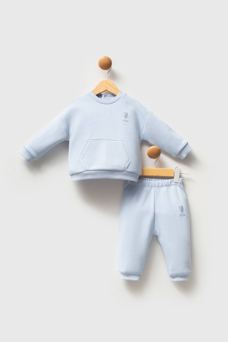 U.S. Polo Assn Erkek Bebek Mavi Takım