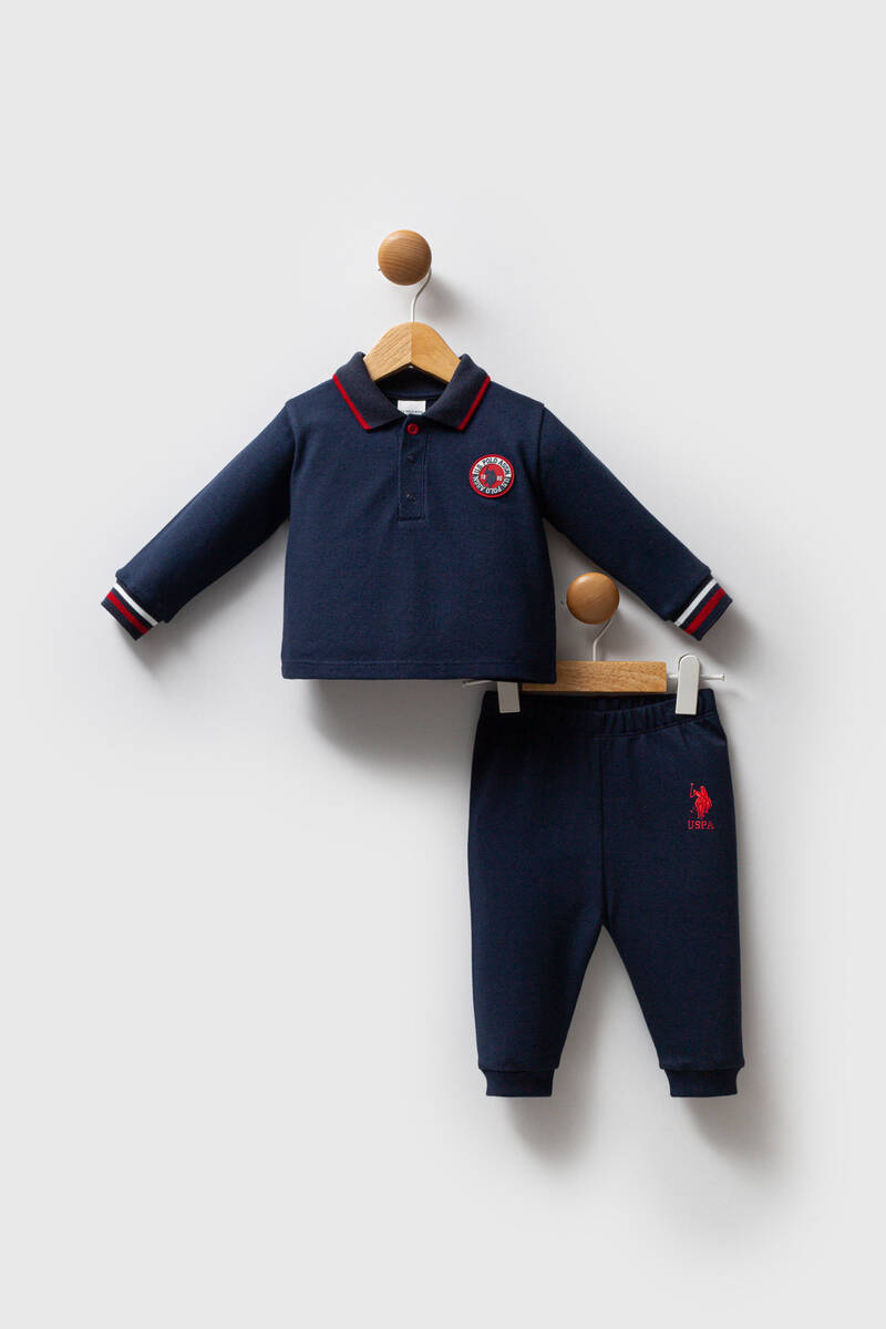 U.S. Polo Assn Erkek Bebek Lacivert Bebek Takımları