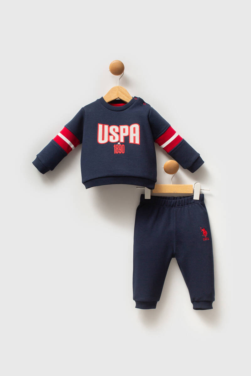 U.S. Polo Assn Erkek Bebek Lacivert Takım