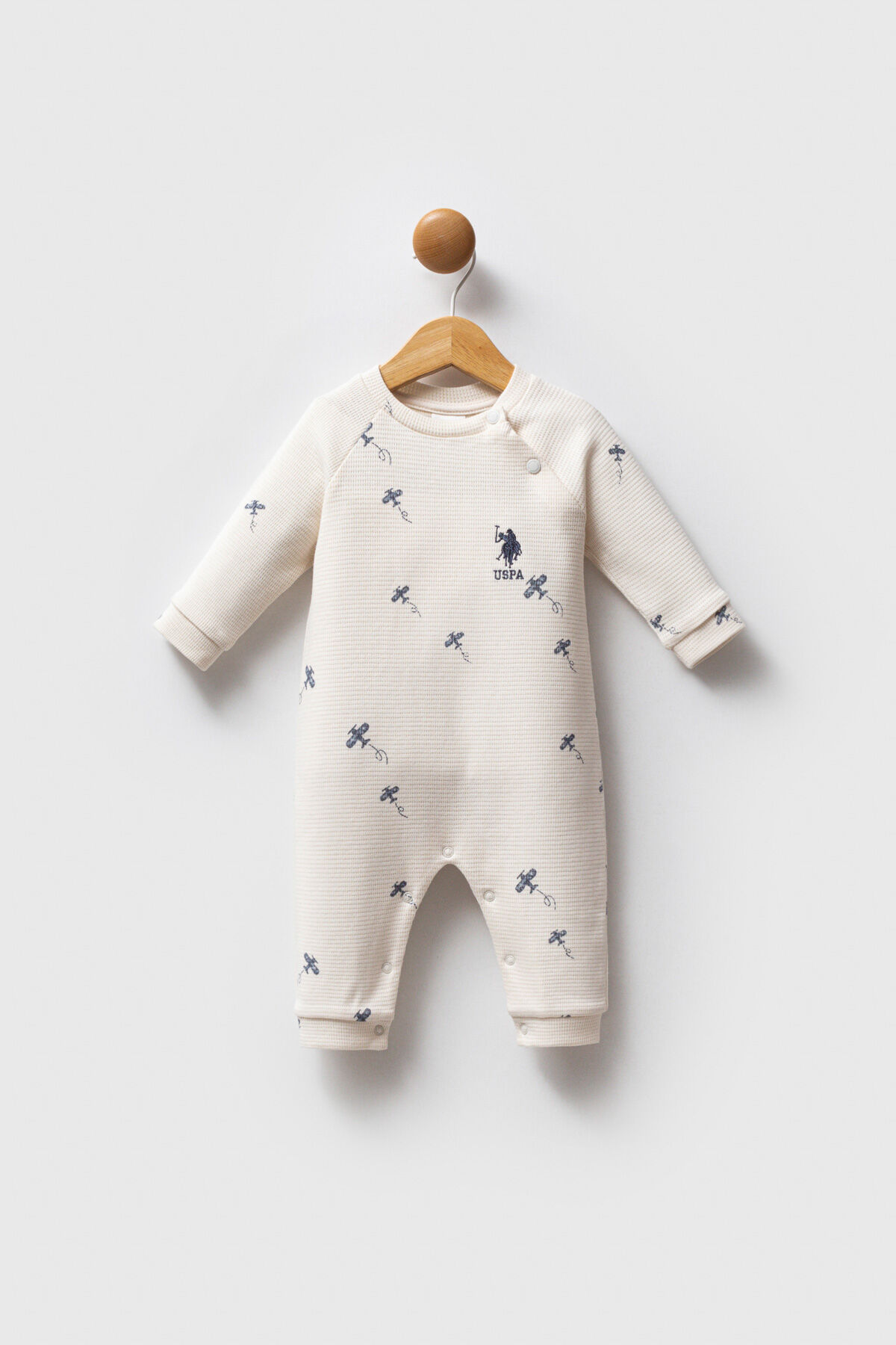 U.S. Polo Assn Erkek Bebek Krem Tulum