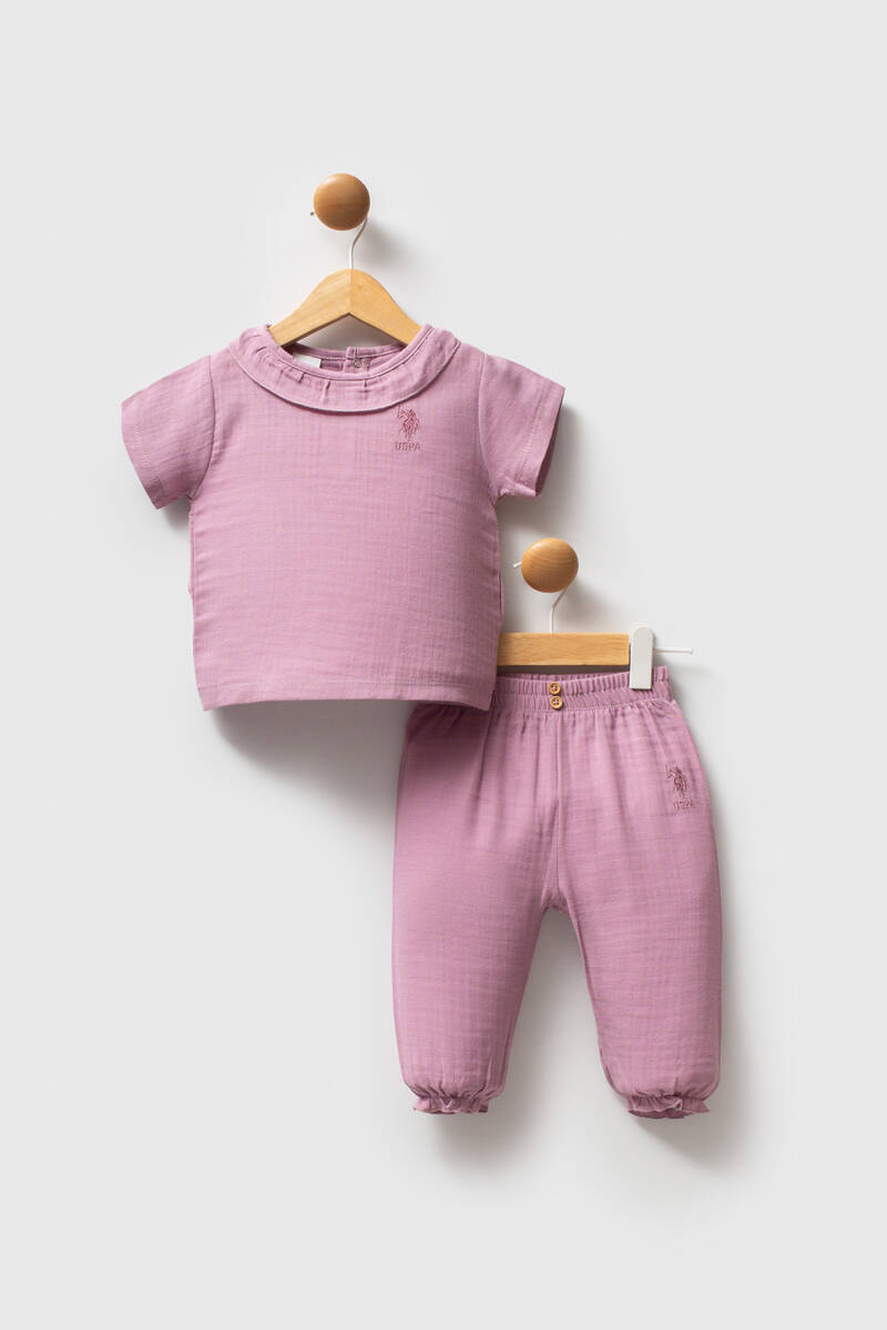 U.S. Polo Assn. Kız Bebek Takım