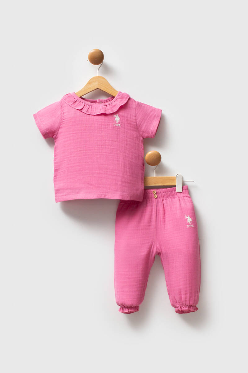U.S. Polo Assn. Kız Bebek Takım
