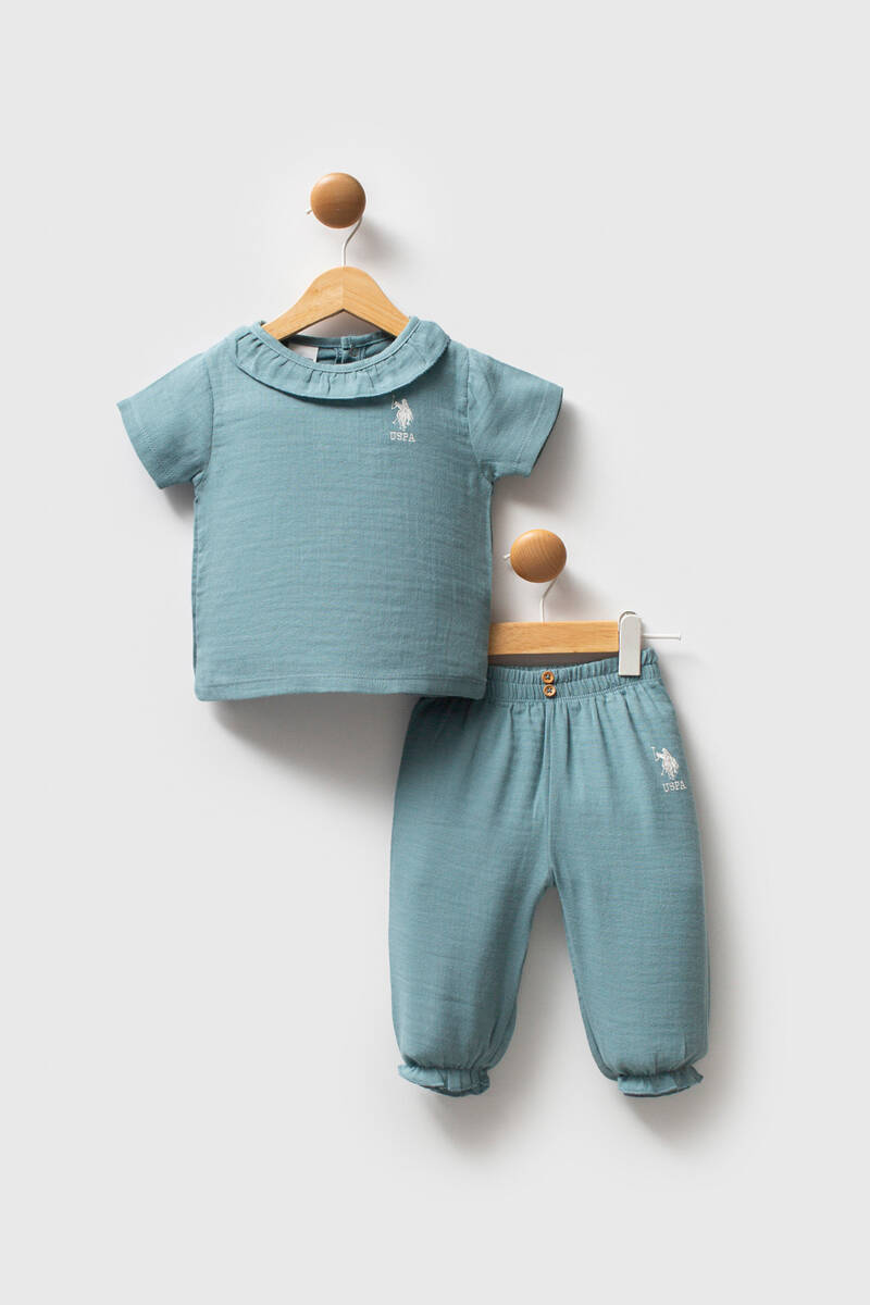 U.S. Polo Assn. Kız Bebek Takım