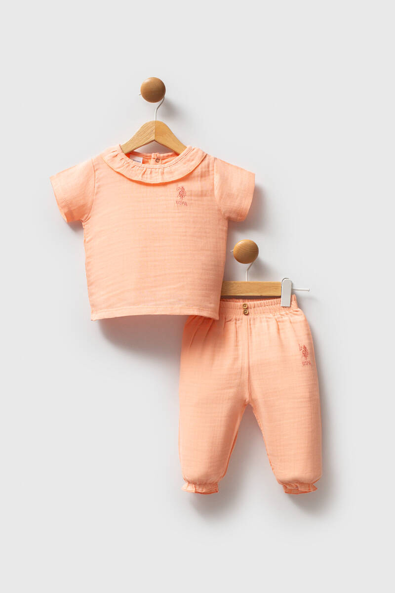U.S. Polo Assn. Kız Bebek Takım