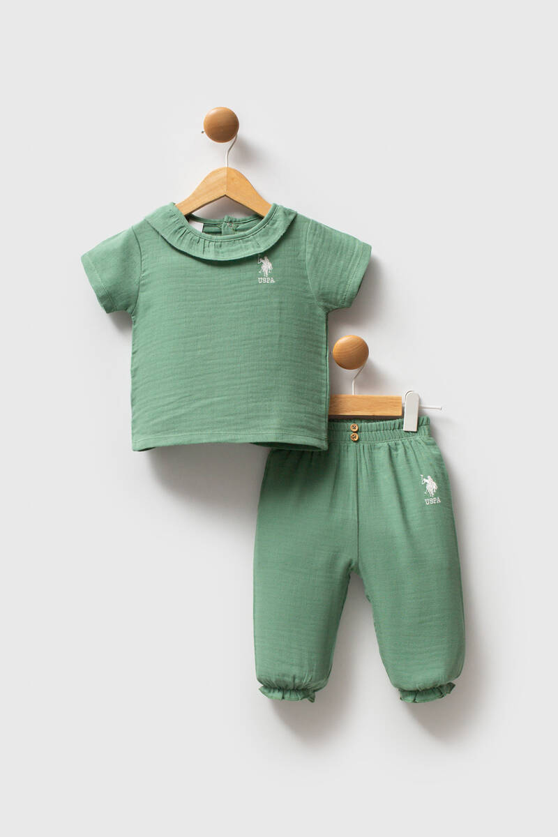 U.S. Polo Assn. Kız Bebek Takım