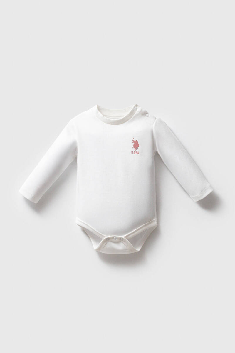 U.S. Polo Assn. Kız Bebek Pamuklu Kışlık Regular Fit Pembe Badi USB2710-C-V1 - 3