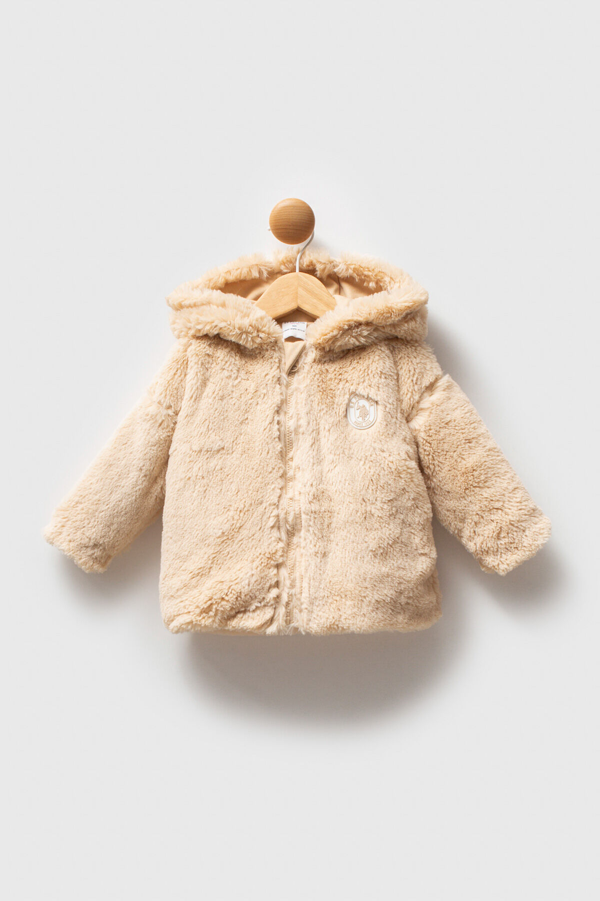 U.S. Polo Assn Kız Bebek Krem Mont 