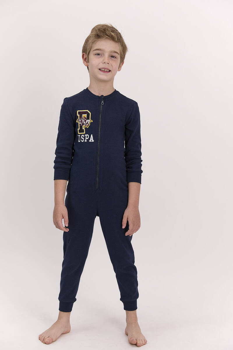 U.S. Polo Assn. Erkek Çocuk Lacivert Tulum