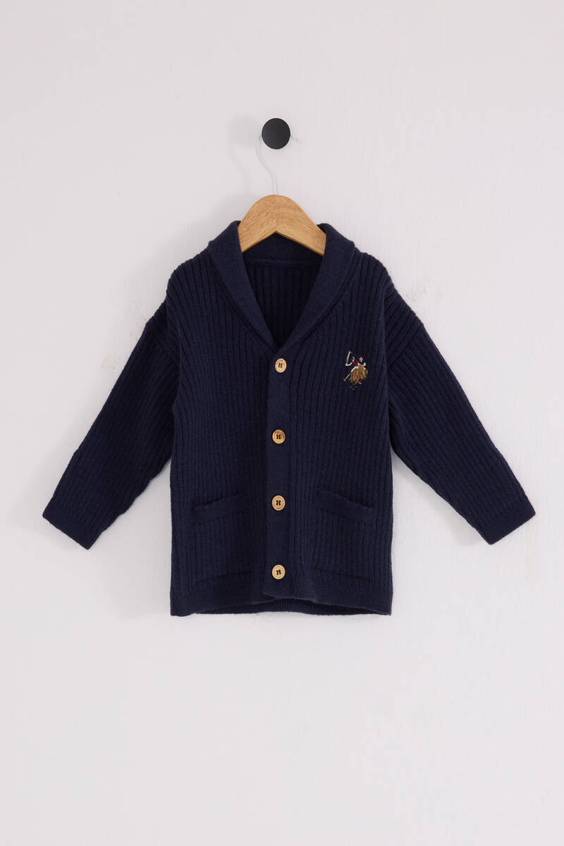 U.S. Polo Assn Erkek Bebek Lacivert Hırka