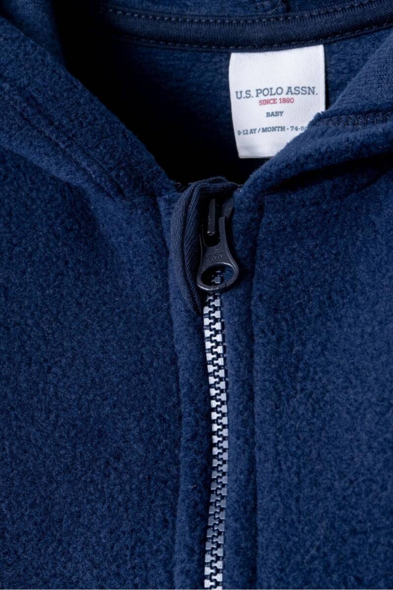 U.S. Polo Assn. Erkek Bebek Pamuklu Kışlık Regular Fit Lacivert Tulum USB2645-C-V3 - 3