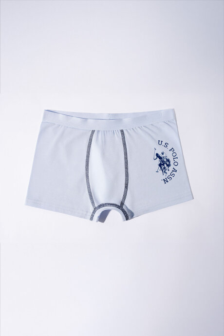U.S. Polo Assn. Erkek Çocuk Pamuklu Kışlık Regular Fit Lacivert Boxer US2245-C-V1 - 4
