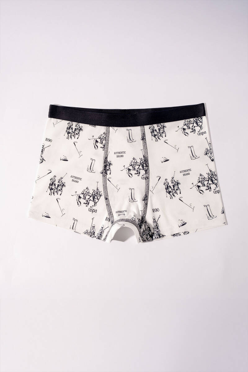U.S. Polo Assn. Erkek Çocuk Pamuklu Kışlık Regular Fit Lacivert Boxer US2250-C-V1 - 2