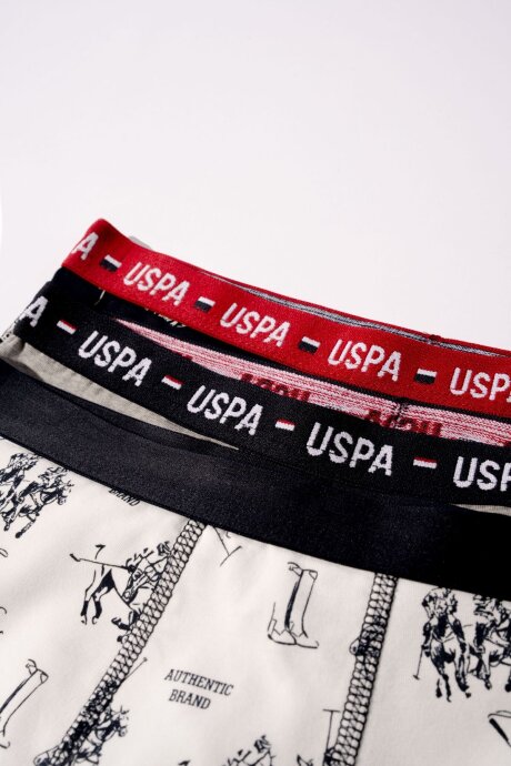 U.S. Polo Assn. Erkek Çocuk Pamuklu Kışlık Regular Fit Lacivert Boxer US2250-C-V1 - 5