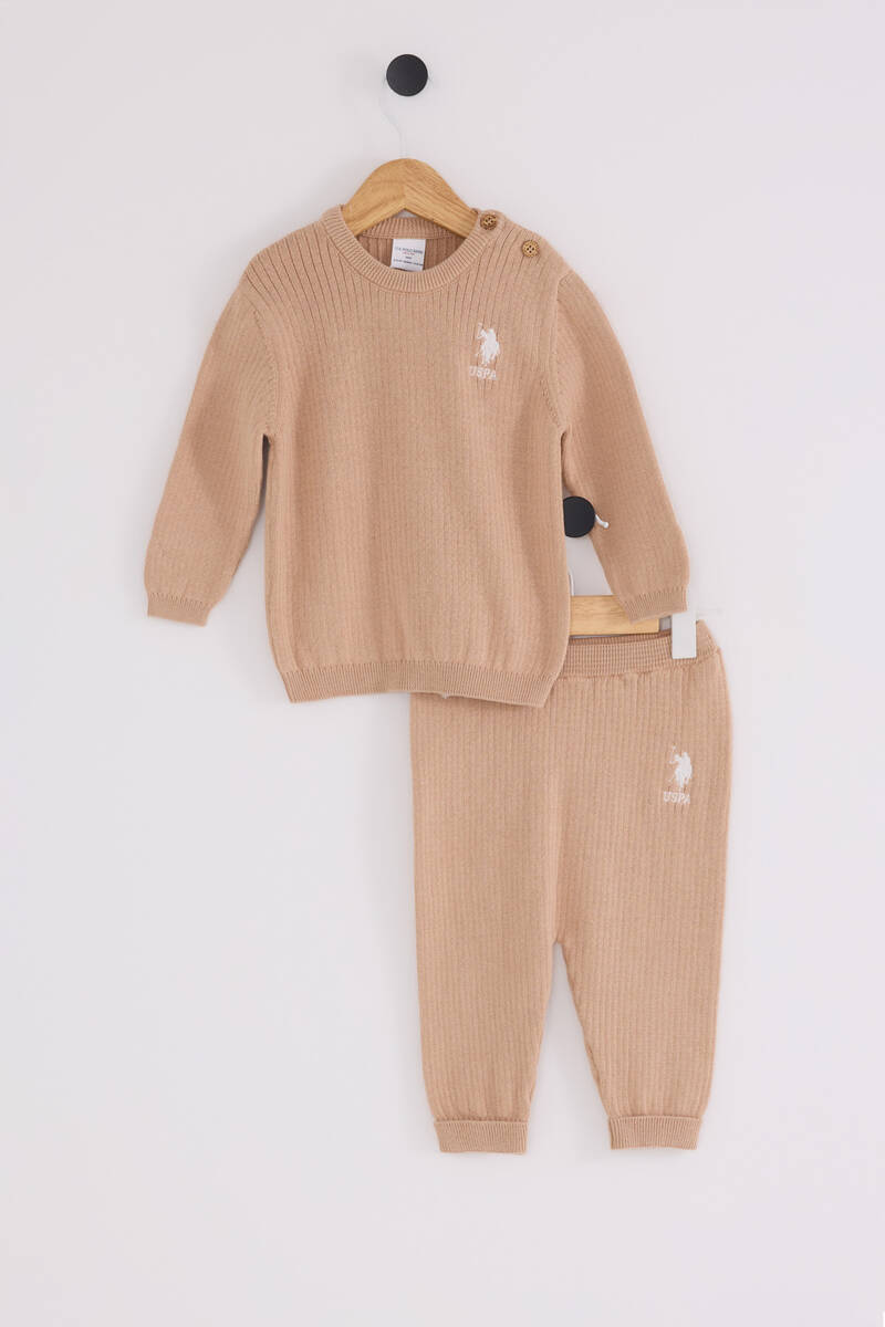 U.S. Polo Assn Kız Bebek Pembe Bebek Takımları